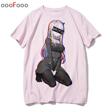 Load image into Gallery viewer, vaporwave T Shirt Fashion Sad Girl Retro Japanese Anime Men tshirt aesthetic Tops t-shirt Tee Shirt Harajuk male/women