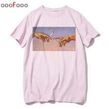 Load image into Gallery viewer, vaporwave T Shirt Fashion Sad Girl Retro Japanese Anime Men tshirt aesthetic Tops t-shirt Tee Shirt Harajuk male/women