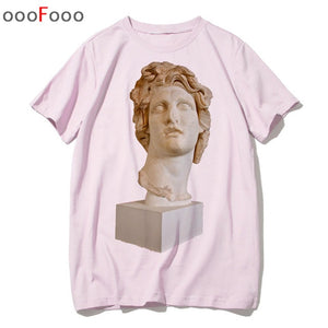 vaporwave T Shirt Fashion Sad Girl Retro Japanese Anime Men tshirt aesthetic Tops t-shirt Tee Shirt Harajuk male/women