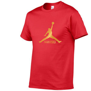 Newest 2019 Summer Men T-Shirt Fashion Jordan 23 Brand Logo Print Cotton T Shirt Men Trend Casual Short Sleeve Tshirt Tops Tee