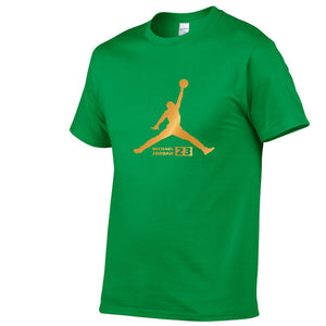 Newest 2019 Summer Men T-Shirt Fashion Jordan 23 Brand Logo Print Cotton T Shirt Men Trend Casual Short Sleeve Tshirt Tops Tee