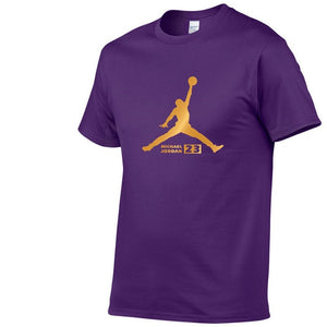 Newest 2019 Summer Men T-Shirt Fashion Jordan 23 Brand Logo Print Cotton T Shirt Men Trend Casual Short Sleeve Tshirt Tops Tee