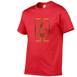 Newest 2019 Summer Men T-Shirt Fashion Jordan 23 Brand Logo Print Cotton T Shirt Men Trend Casual Short Sleeve Tshirt Tops Tee