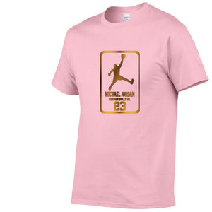 Newest 2019 Summer Men T-Shirt Fashion Jordan 23 Brand Logo Print Cotton T Shirt Men Trend Casual Short Sleeve Tshirt Tops Tee