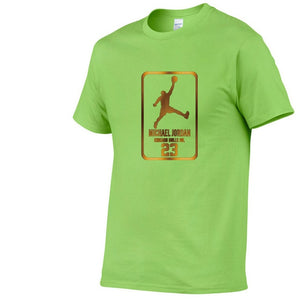 Newest 2019 Summer Men T-Shirt Fashion Jordan 23 Brand Logo Print Cotton T Shirt Men Trend Casual Short Sleeve Tshirt Tops Tee